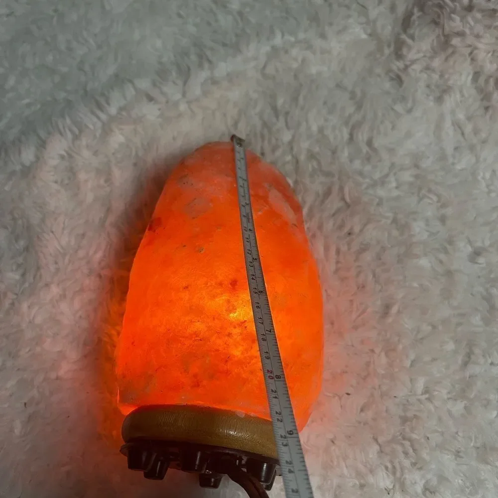 Table Lamp Salt Crystal Lighting Ambiance Home Art Deco .